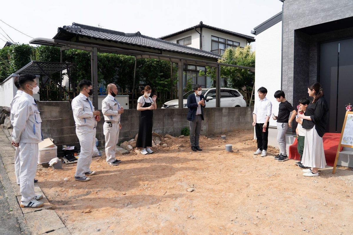 「福岡市西区06」注文住宅現場リポート⑥【お引き渡し式】