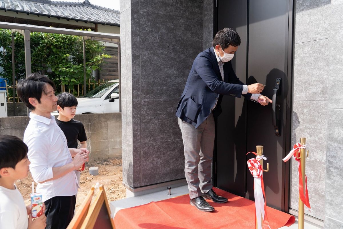 「福岡市西区06」注文住宅現場リポート⑥【お引き渡し式】