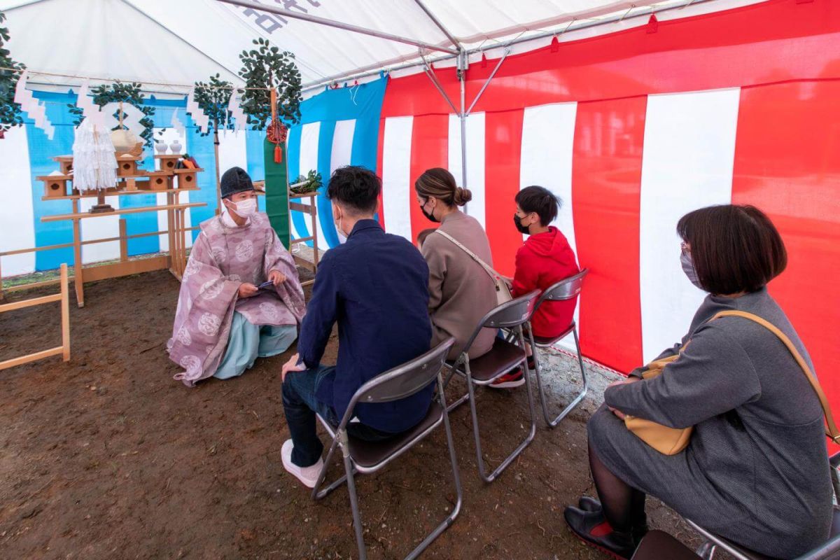 福岡県宮若市02　注文住宅建築現場リポート①　～地鎮祭～