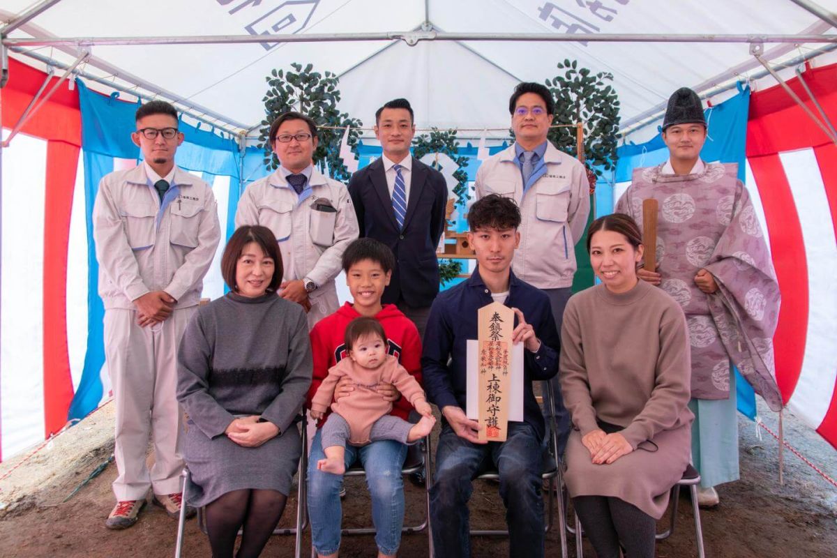 「宮若市02」注文住宅現場リポート①【地鎮祭】