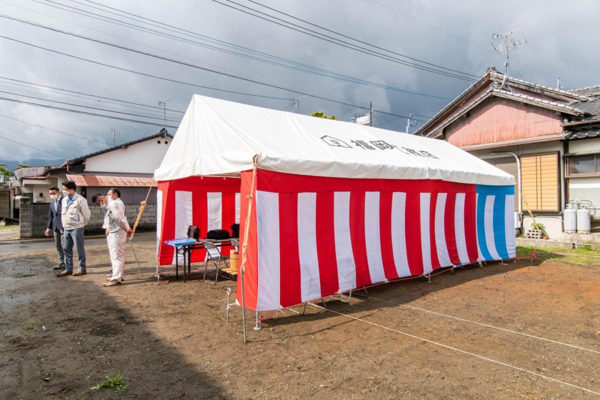 福岡県宮若市02　注文住宅建築現場リポート①　～地鎮祭～