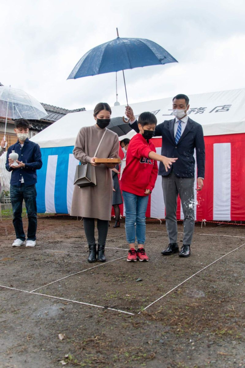「宮若市02」注文住宅現場リポート①【地鎮祭】