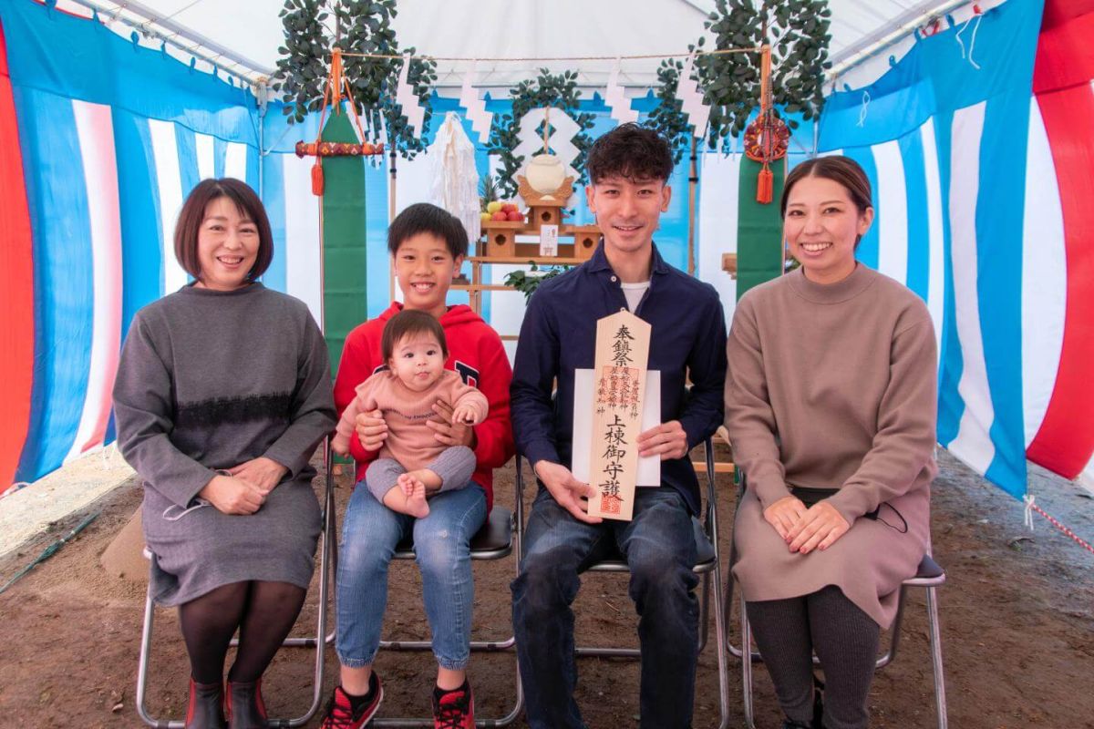 「宮若市02」注文住宅現場リポート①【地鎮祭】