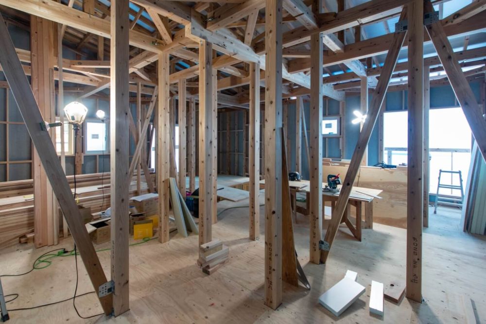 「福岡市城南区06」注文住宅現場リポート⑥【木工事】【バルコニー】