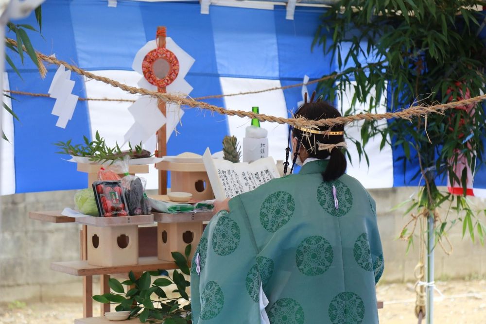 「古賀市06」注文住宅現場リポート①【地鎮祭】