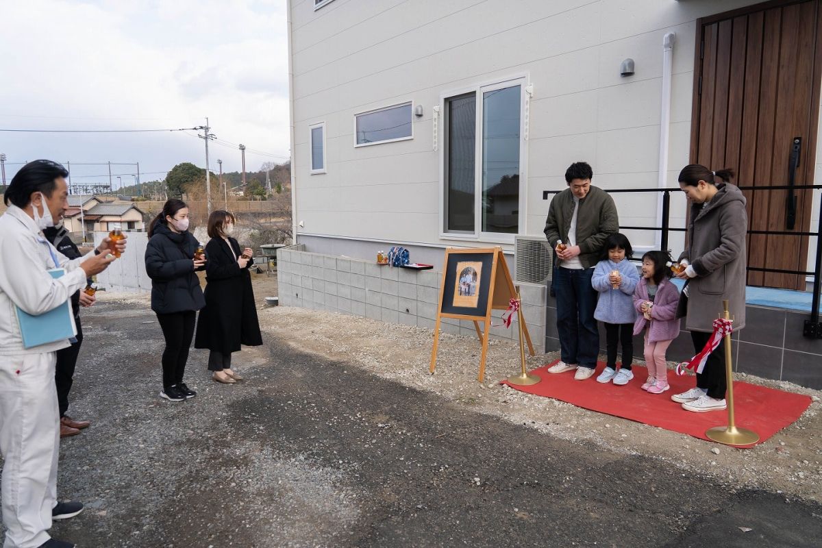 「糟屋郡須恵町04」注文住宅現場リポート⑤【お引き渡し式】
