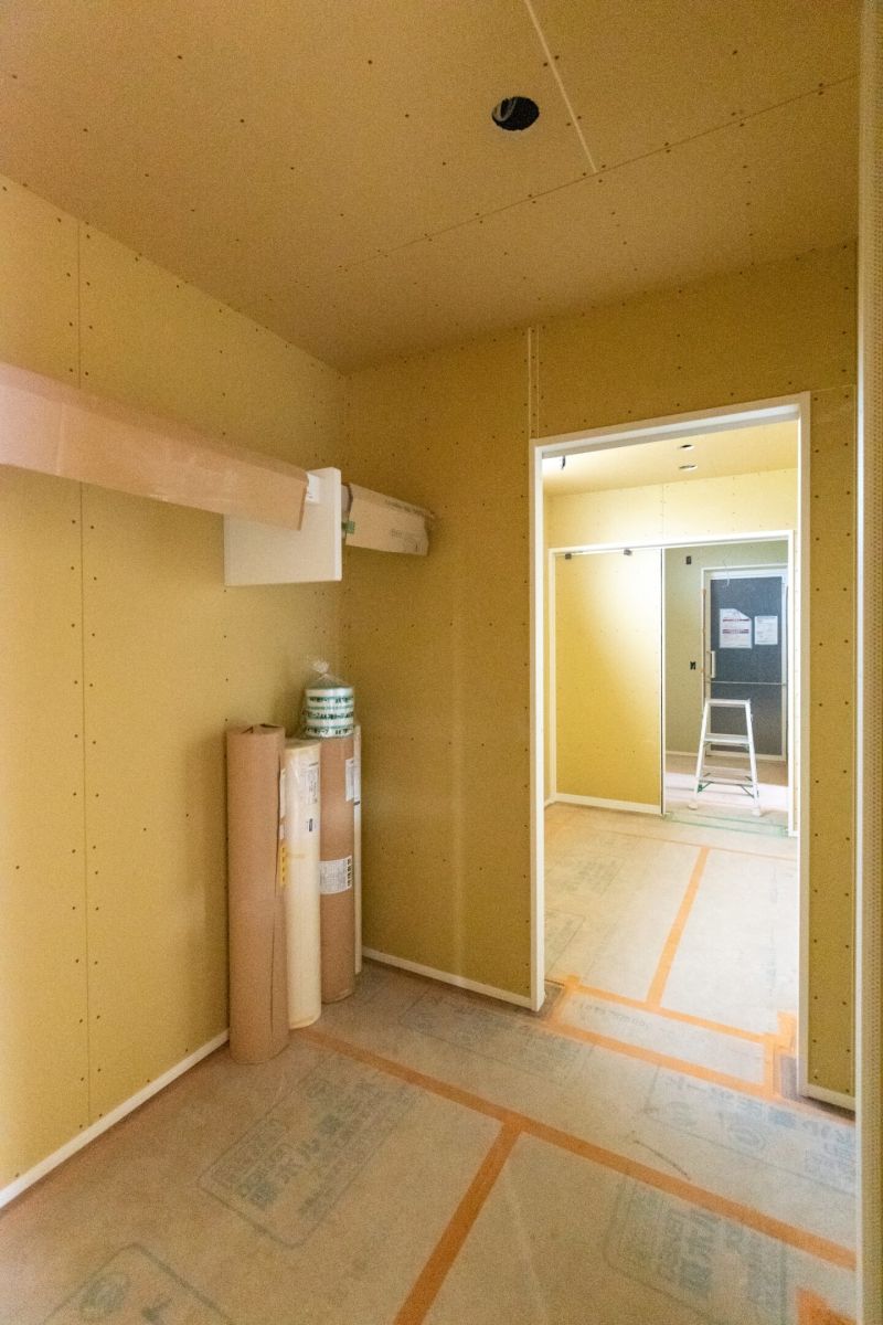 「飯塚市01」注文住宅現場リポート③【内装工事】【クロス】