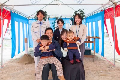 「福岡市西区10」注文住宅現場リポート①【地鎮祭】