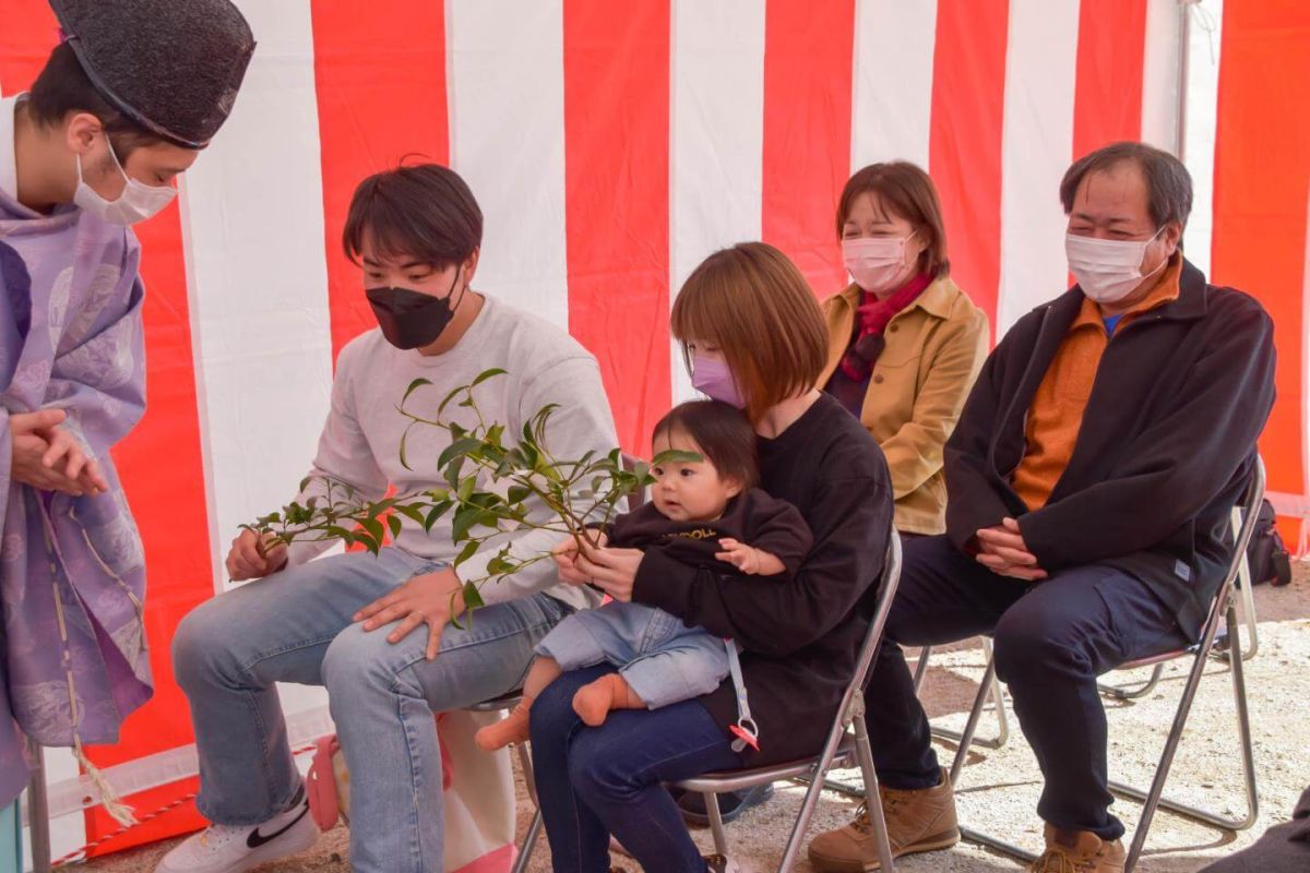「福岡市南区柏原05」注文住宅現場リポート①【地鎮祭】