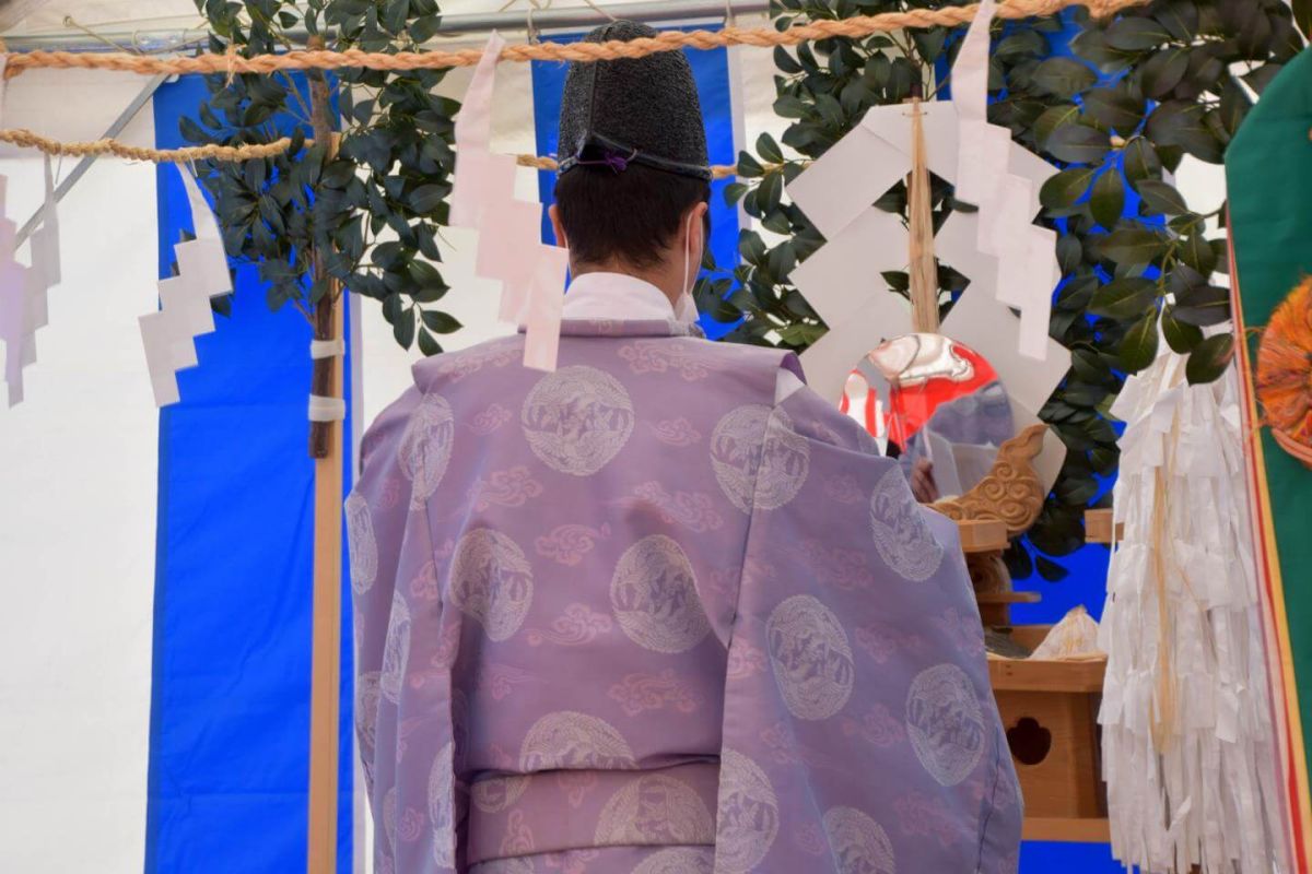 「福岡市南区柏原05」注文住宅現場リポート①【地鎮祭】