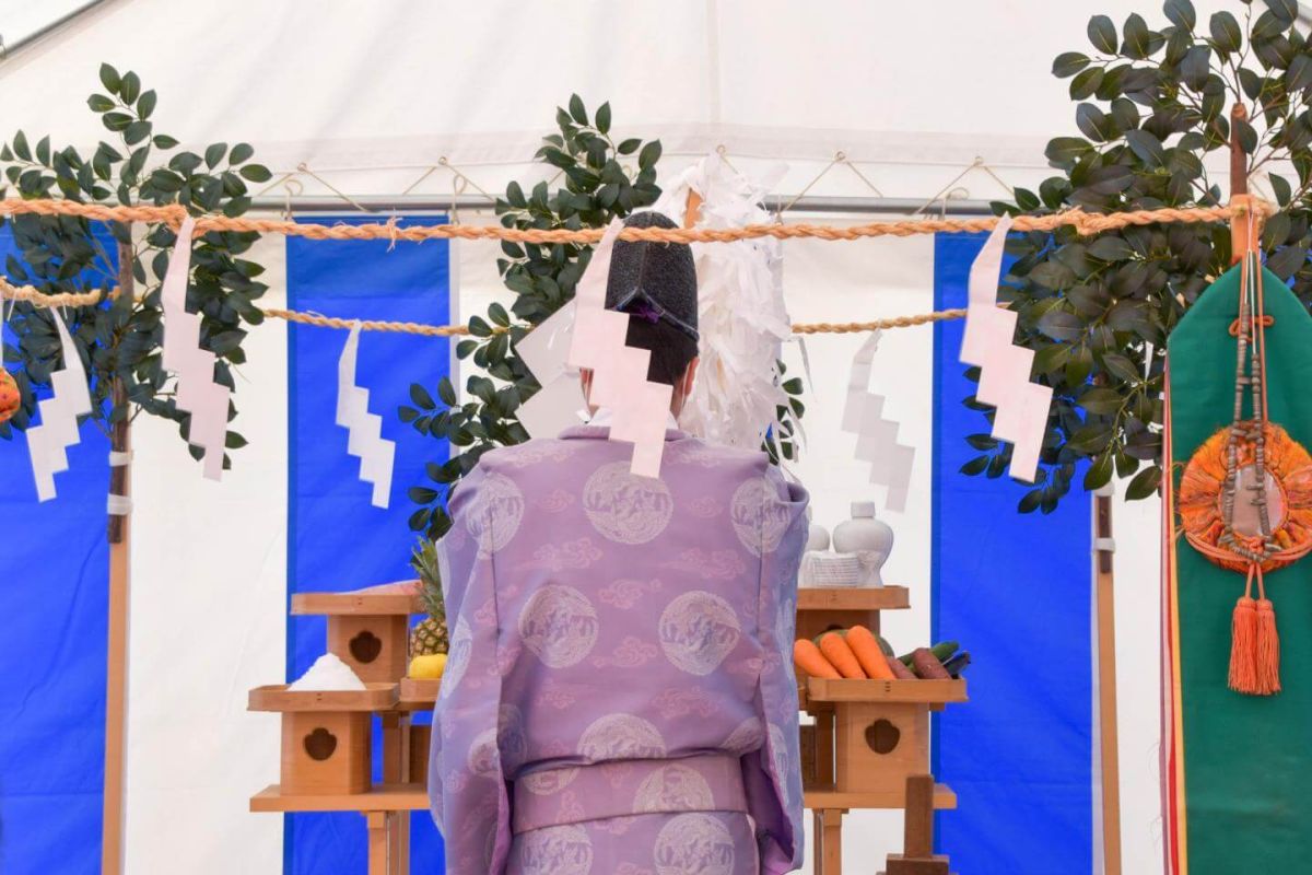 「福岡市南区柏原05」注文住宅現場リポート①【地鎮祭】