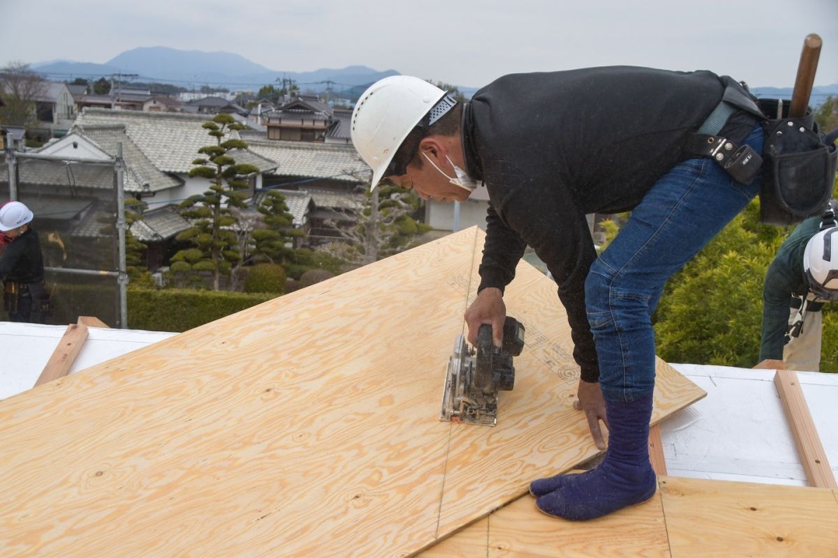 福岡県三井郡大刀洗町03　注文住宅建築現場リポート②　～上棟式・後編～