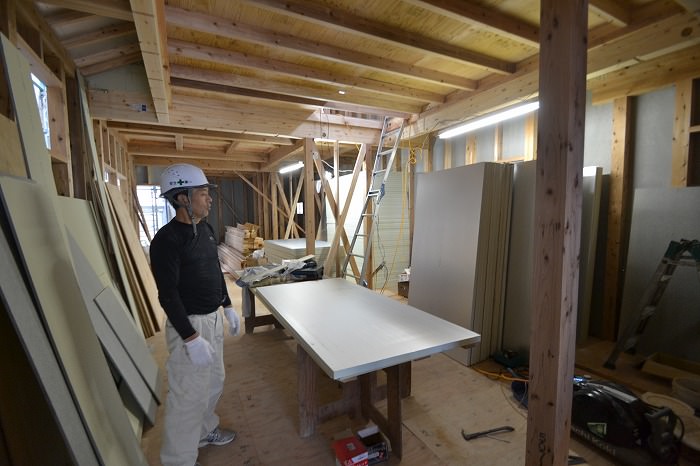 「福岡市中央区01」注文住宅現場リポート⑧【木工事】【外断熱材】