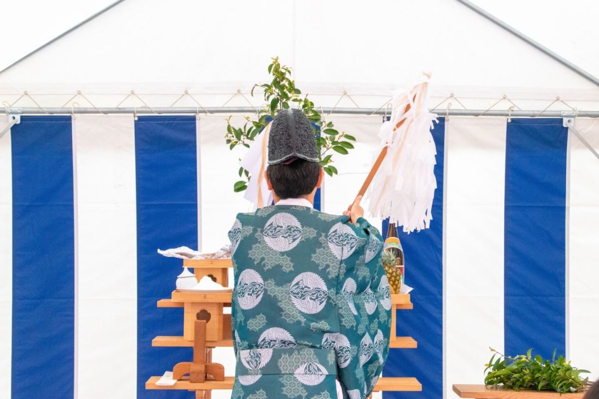 「福岡市東区10」注文住宅現場リポート①【地鎮祭】