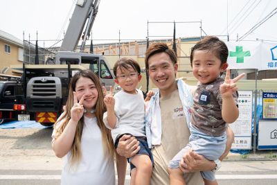 「大川市01」注文住宅現場リポート③【上棟式】