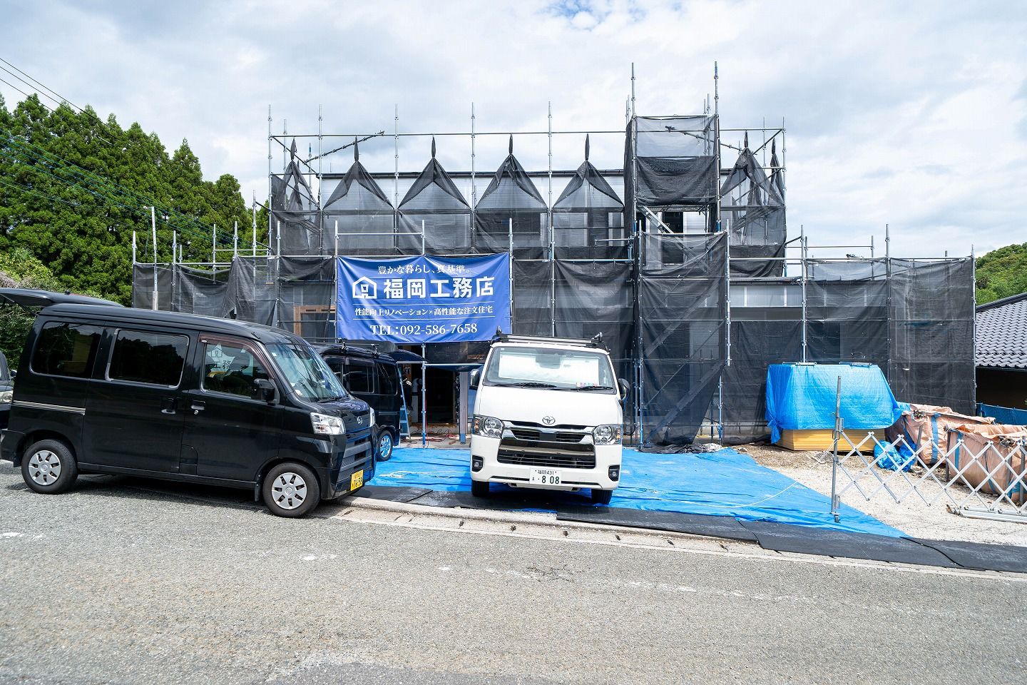 「田川市01」注文住宅現場リポート⑥【木工事】【電気工事】