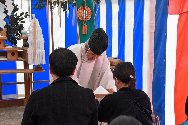 福岡市南区18　注文住宅建築現場リポート①　～地鎮祭～