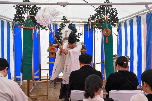 「福岡市南区18」注文住宅現場リポート①【地鎮祭】