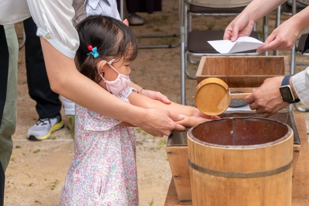 「太宰府市08」注文住宅現場リポート①【地鎮祭】