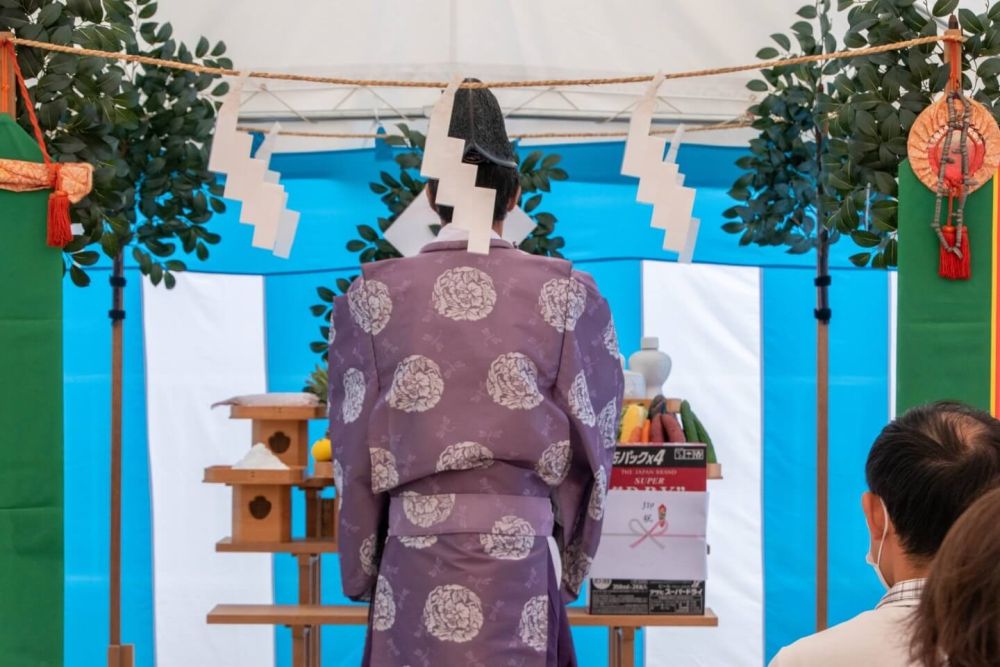 「太宰府市08」注文住宅現場リポート①【地鎮祭】