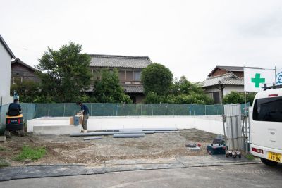 「八女市01」注文住宅現場リポート③【基礎工事】【立ち上がりコン】