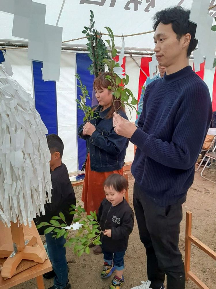 「春日市07」注文住宅現場リポート①【地鎮祭】