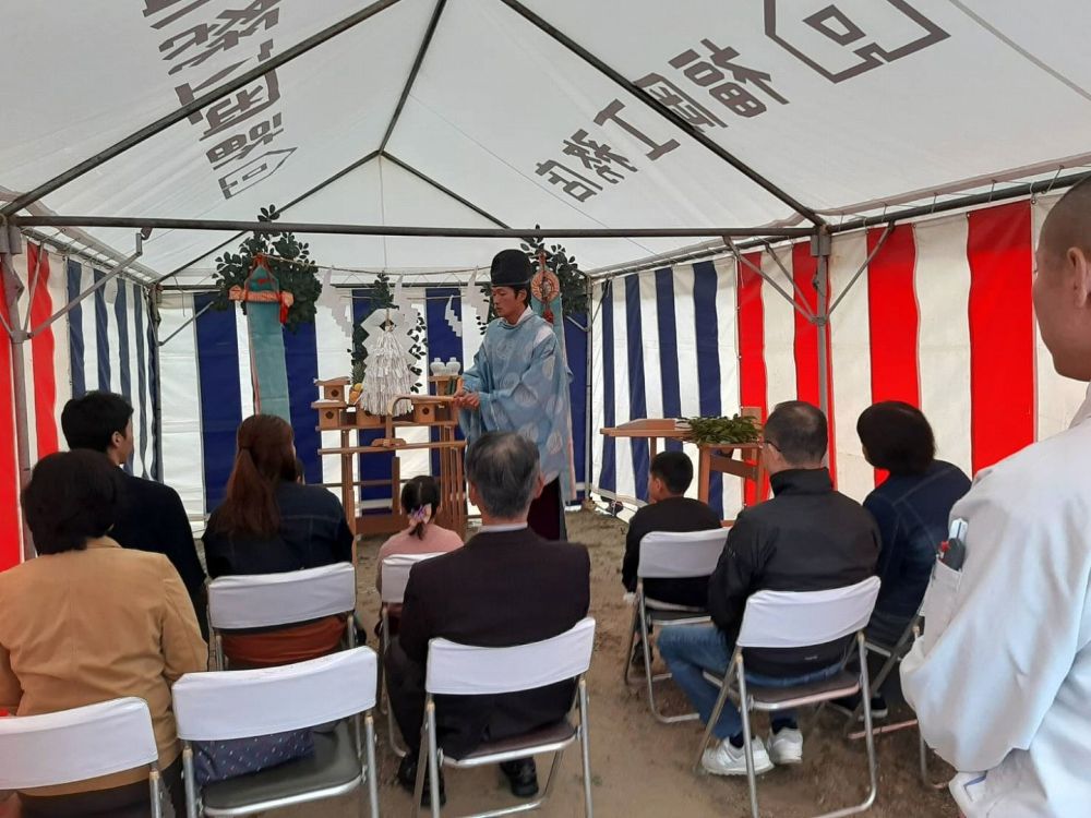 「春日市07」注文住宅現場リポート①【地鎮祭】