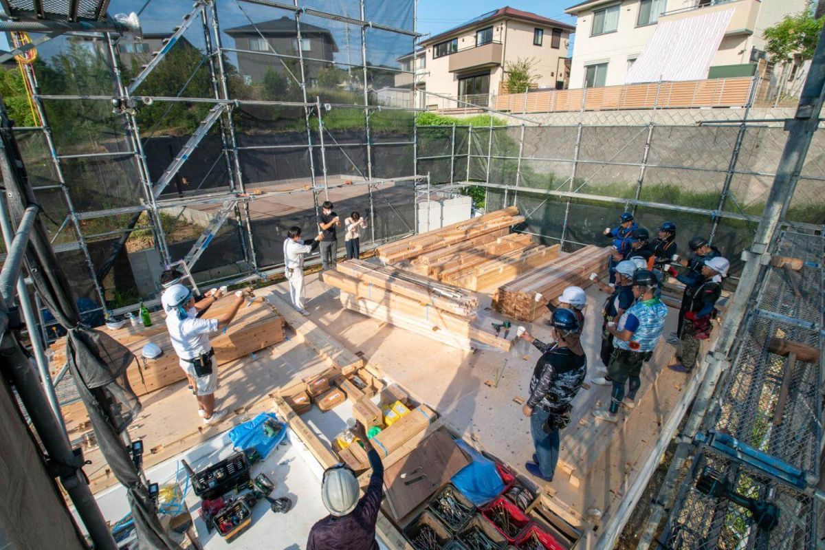 福岡県北九州市八幡西区01　注文住宅建築現場リポート③　～上棟式・前編～