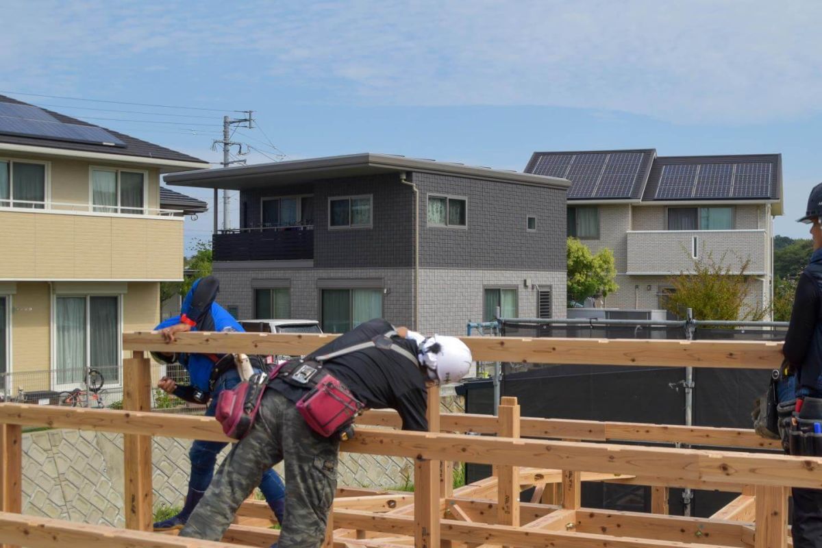 福岡県北九州市八幡西区01　注文住宅建築現場リポート③　～上棟式・前編～