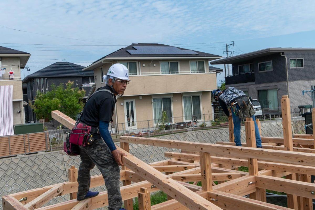 福岡県北九州市八幡西区01　注文住宅建築現場リポート③　～上棟式・前編～