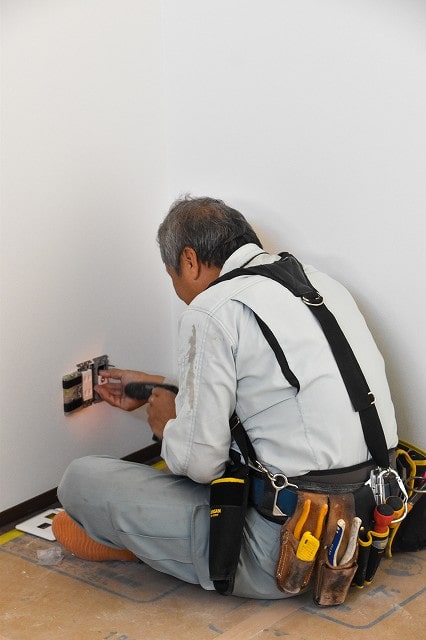 「福岡市早良区曙01」注文住宅現場リポート⑩【電気工事】