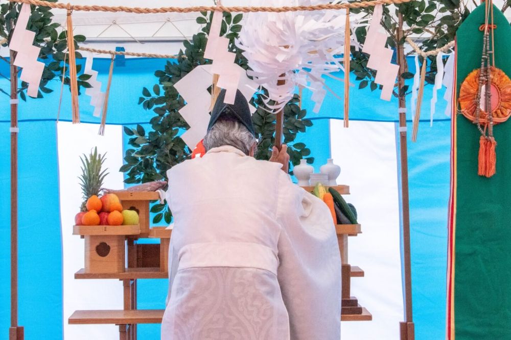 「福岡市南区24」注文住宅現場リポート①【地鎮祭】