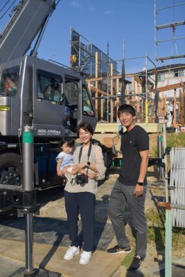 福岡県北九州市八幡西区01　注文住宅建築現場リポート④　～上棟式・後編～