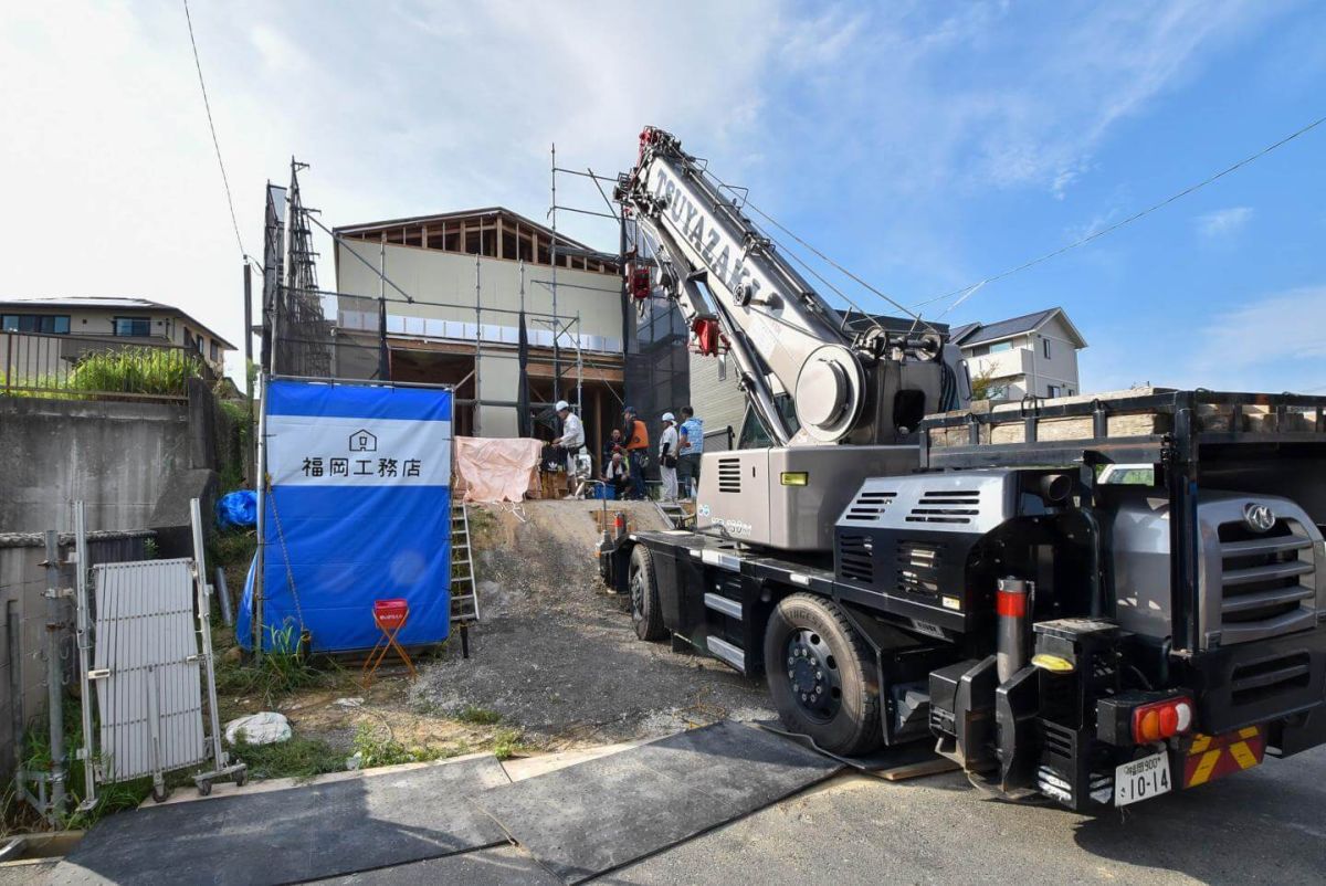 福岡県北九州市八幡西区01　注文住宅建築現場リポート④　～上棟式・後編～