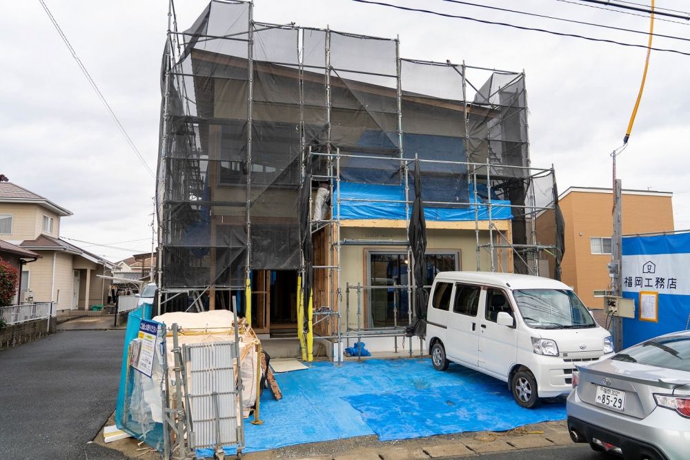 「糸島市04」注文住宅現場リポート⑤【木工事】【筋交い】
