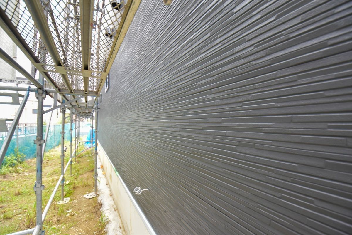 「遠賀郡岡垣町01」注文住宅現場リポート⑥【外装工事】【サイディング】