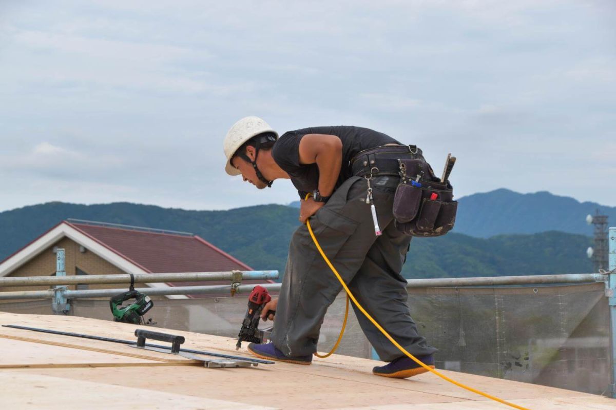 福岡県春日市12　注文住宅建築現場リポート④　～上棟式・後半～