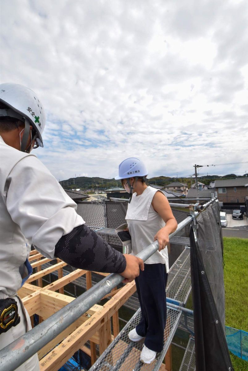 福岡県北九州市若松区01　注文住宅建築現場リポート⑤　～上棟式・番外編～