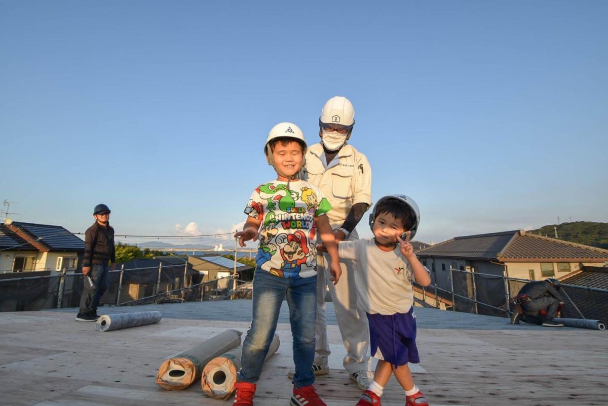 「北九州市若松区01」注文住宅現場リポート⑤【上棟式】