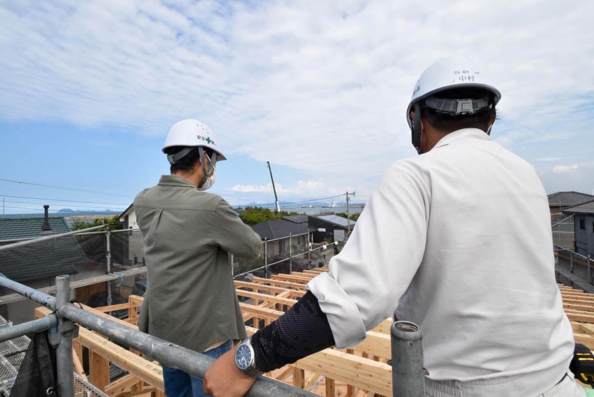 「北九州市若松区01」注文住宅現場リポート⑤【上棟式】