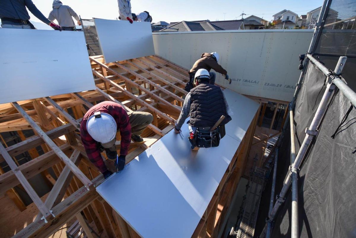 福岡県福岡市城南区10　注文住宅建築現場リポート②　～上棟式・後半～