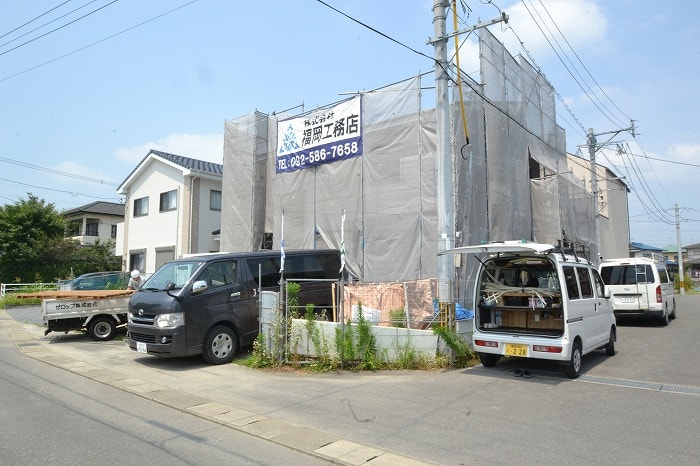 福岡県朝倉郡筑前町東小田01　注文住宅建築現場リポート⑨