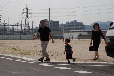 福岡市西区今宿01　注文住宅建築現場リポート①　～地鎮祭～