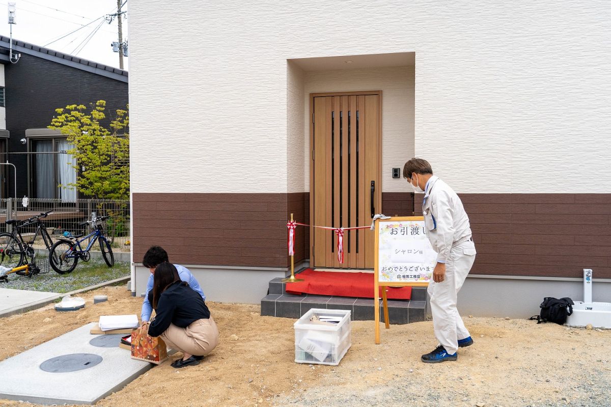 「久留米市02」注文住宅現場リポート⑤【お引き渡し式】