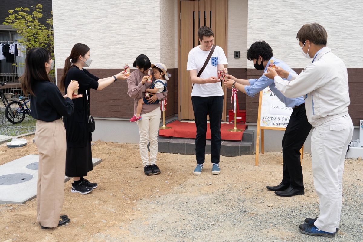 福岡県久留米市02　注文住宅建築現場リポート⑤　～お引き渡し式～