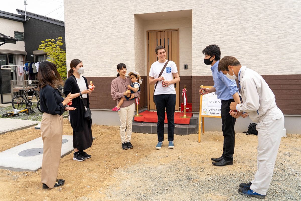 「久留米市02」注文住宅現場リポート⑤【お引き渡し式】