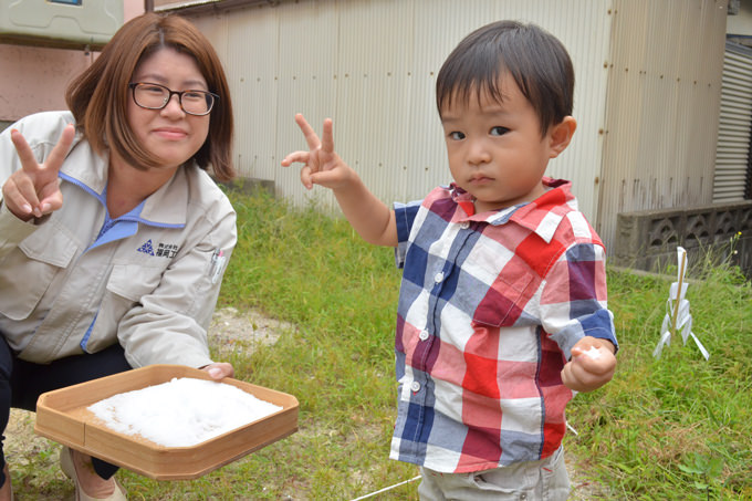 福岡市西区姪浜02　注文住宅建築現場リポート①　～地鎮祭～