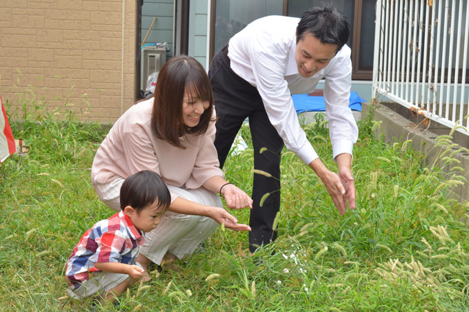 福岡市西区姪浜02　注文住宅建築現場リポート①　～地鎮祭～