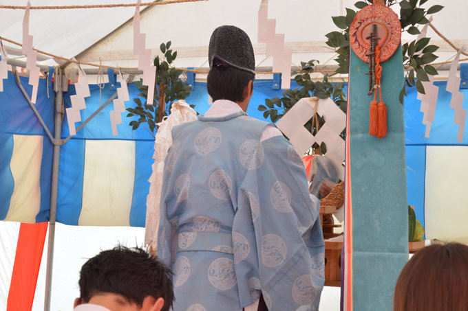 「福岡市西区姪浜02」注文住宅現場リポート①【地鎮祭】