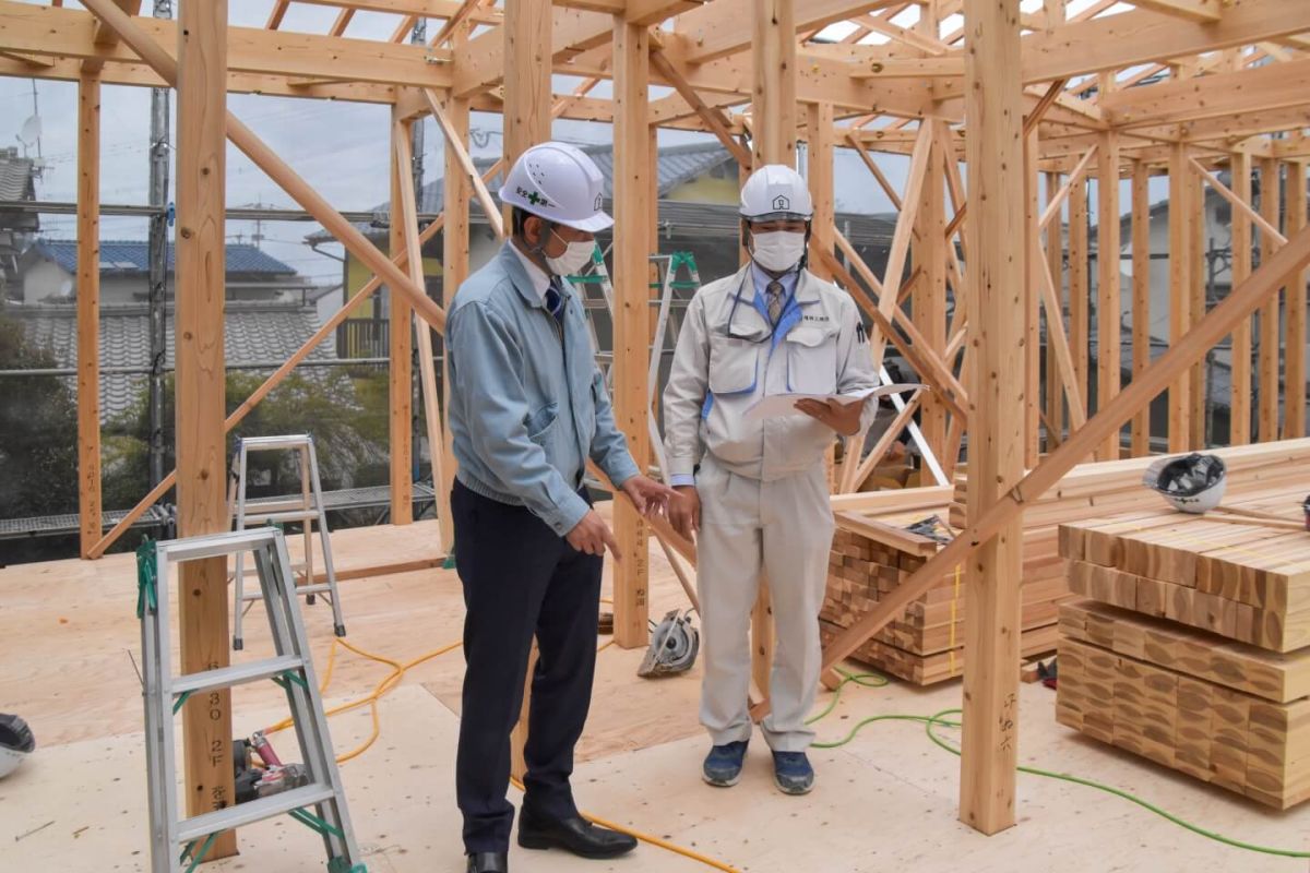 福岡県那珂川市09　注文住宅建築現場リポート③　～上棟式・番外編～